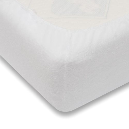 Frottír lepedő ágyba New Baby 160x80 cm fehér