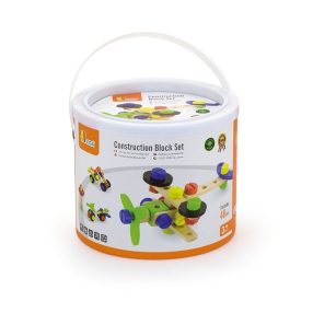   Fából készült építő készlet gyermekeknek Viga 48 darab