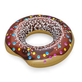   Gyermek nagy felfújható úszógumi Bestway DONUT 107cm brown