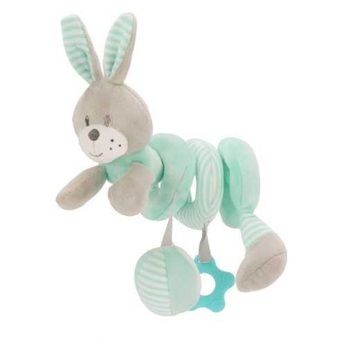 Spirálos játék kiságyra Baby Mix nyúl minta