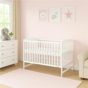 Gyerek kiságy New Baby LILLY fehér