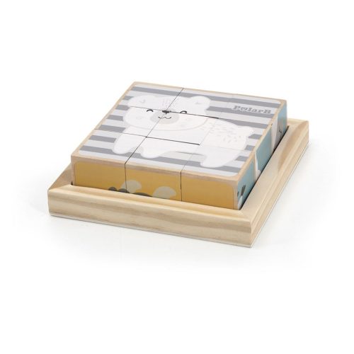 Fa képes kockák gyermekeknek Viga állatok