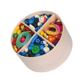 Kreatív fából készült gyöngykészlet Viga