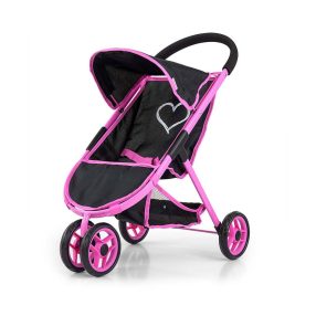   Játék golf babakocsi babáknak Milly Mally Susie Prestige Black