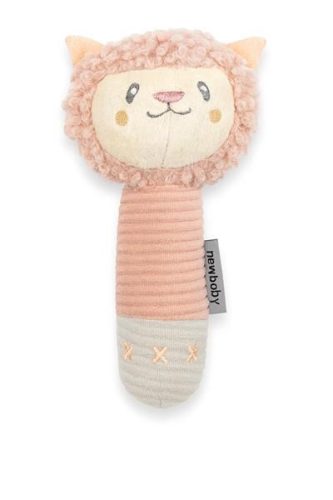 Gyermek sípolós plüss játék rágókával  New Baby Lama
