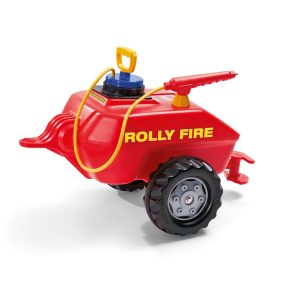   Tartálykocsi szivattyúval és locsolóval Rolly Toys Vacumax Fire piros