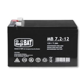   AGM gél akkumulátor VRLA MB 7,2-12 MB 7.2-12 karbantartásmentes