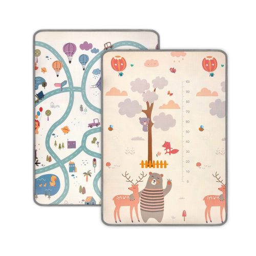 Kétoldalas habszivacs alátét Milly Mally Kinder Animals 178x120 cm